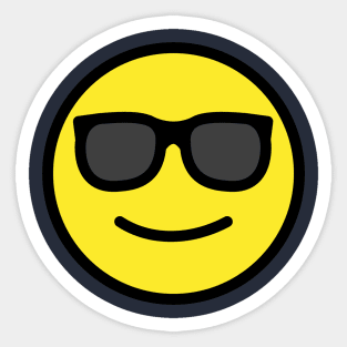 Sunglasses Emoji Sticker